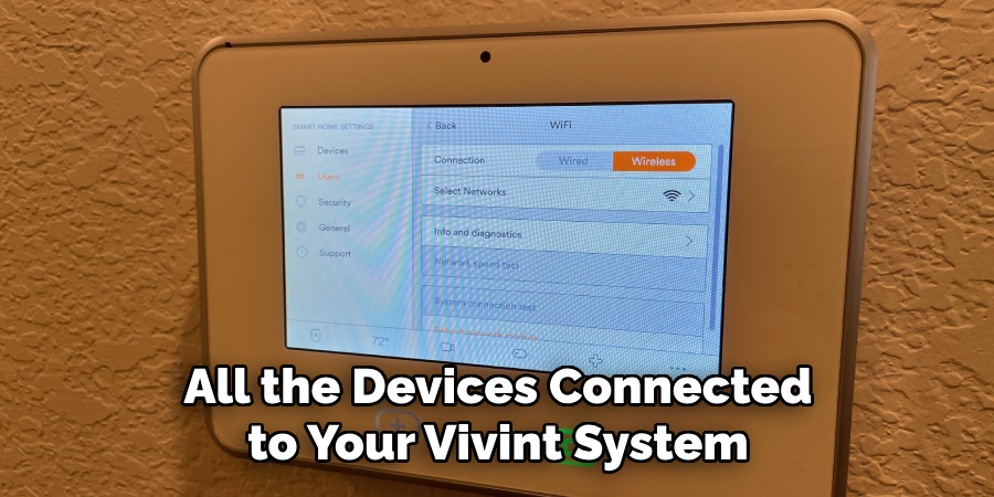 All the Devices Connected to Your Vivint System