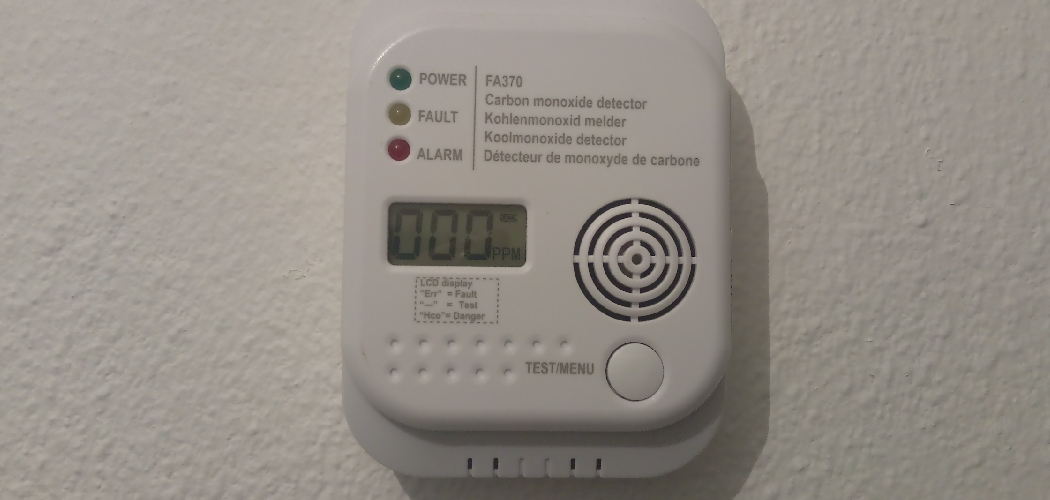 How to Open Carbon Monoxide Alarm