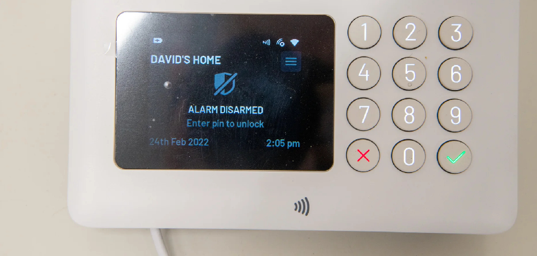 How to Unlock Honeywell Alarm Keypad