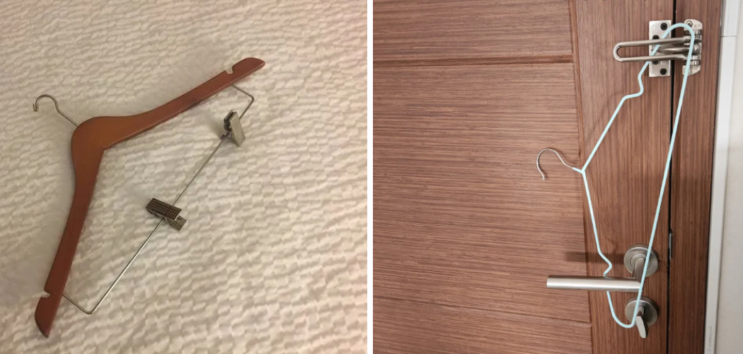 How to Secure Hotel Door with Hanger