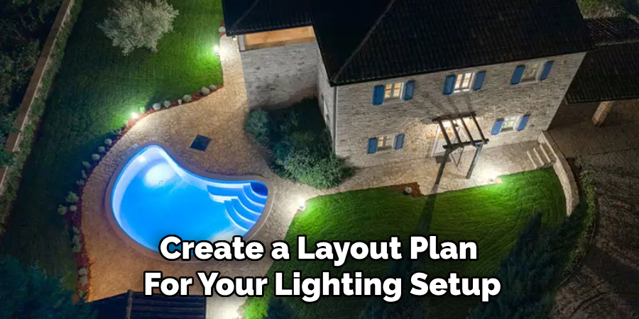 Create a Layout Plan 
For Your Lighting Setup