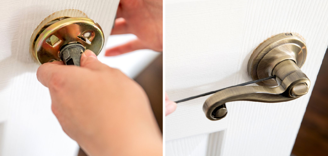 How to Fix a Loose Lever Door Handle