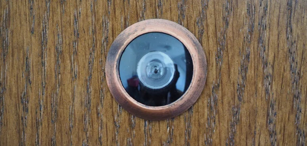 How to Install a Peephole in Your Front Door