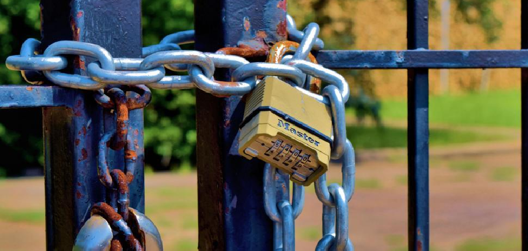 How to Install a Storm Door Chain