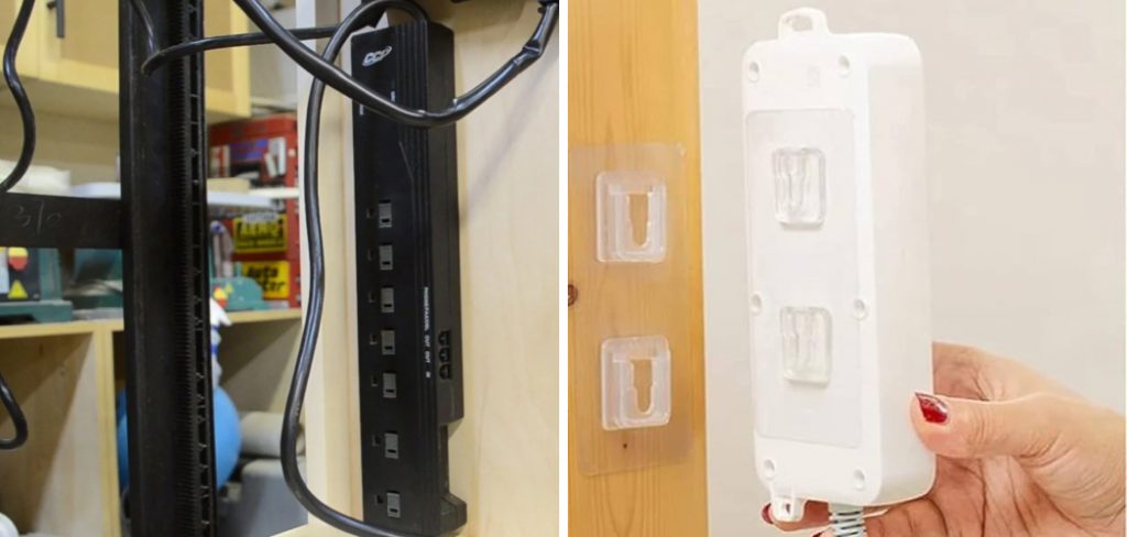 How to Mount a Power Strip Without Screws