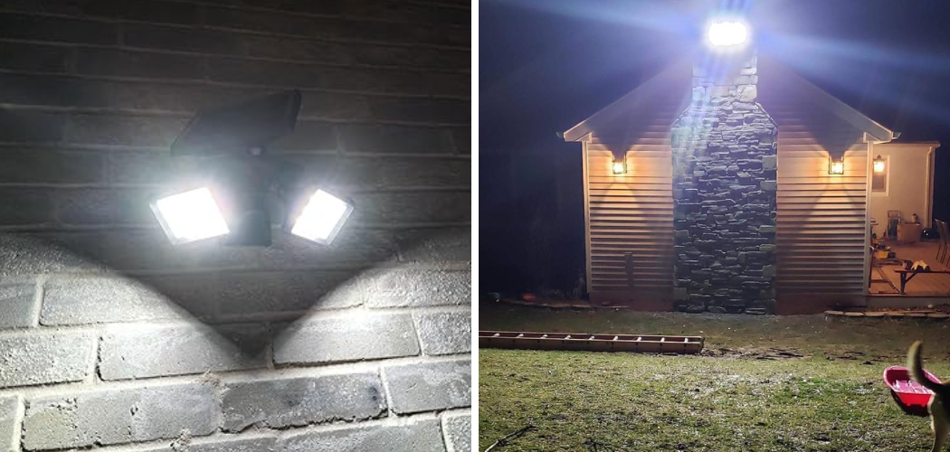 How to Position Flood Lights on House