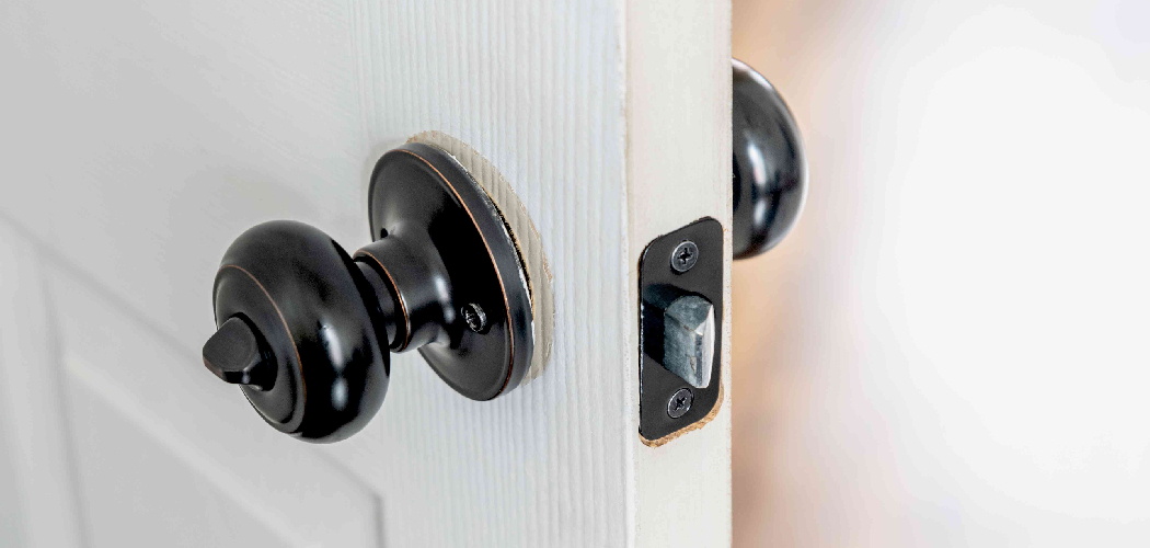 How to Tighten a Loose Doorknob