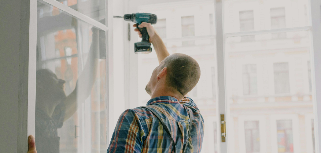 How to Drill Lock Holes in Door Frame