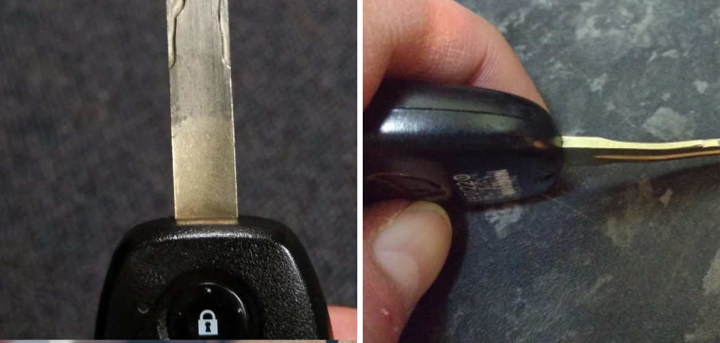 How to Fix a Bent Car Key