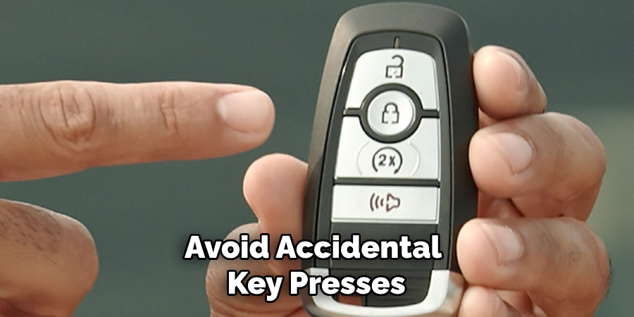 Avoid Accidental Key Presses