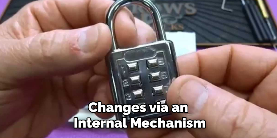 Changes via an Internal Mechanism