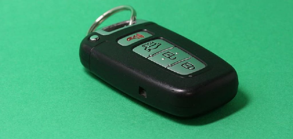 How to Open Hyundai Key Fob