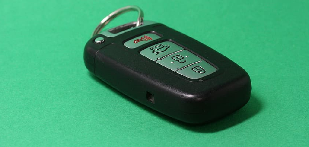 How to Open Hyundai Key Fob