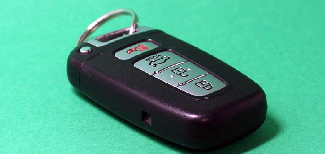 How to Program a Toyota Camry Key Fob after Battery