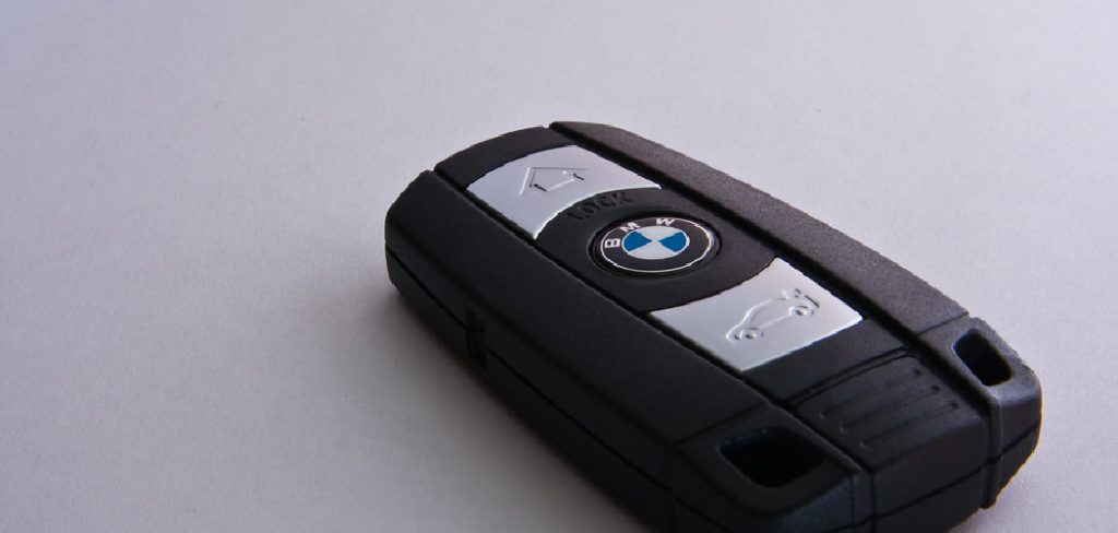 How to Secure a BMW Key Fob Against Theft