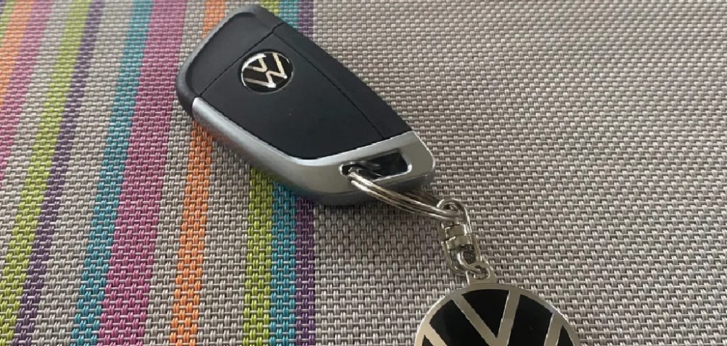 How to Take Apart Volkswagen Key Fob