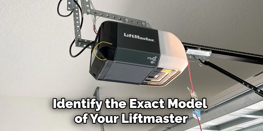 Identify the Exact Model of Your Liftmaster