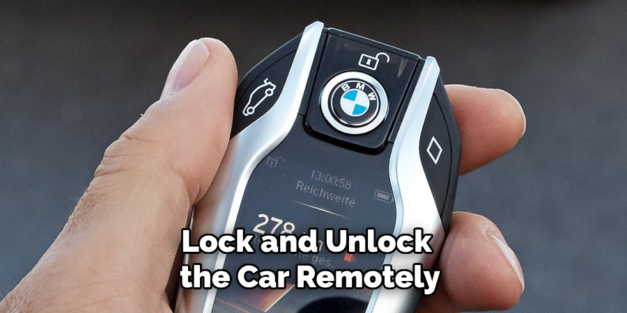 Lock and Unlock the Car Remotely