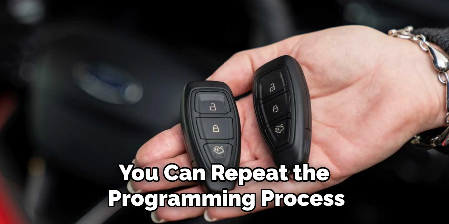 You Can Repeat the Programming Process