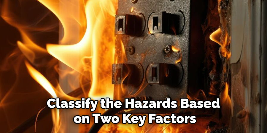 Classify the Hazards Based
 on Two Key Factors