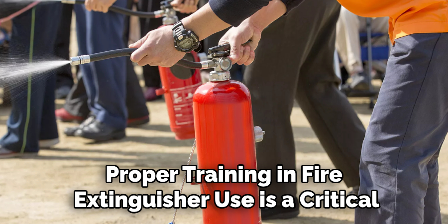 Proper Training in Fire Extinguisher Use is a Critical