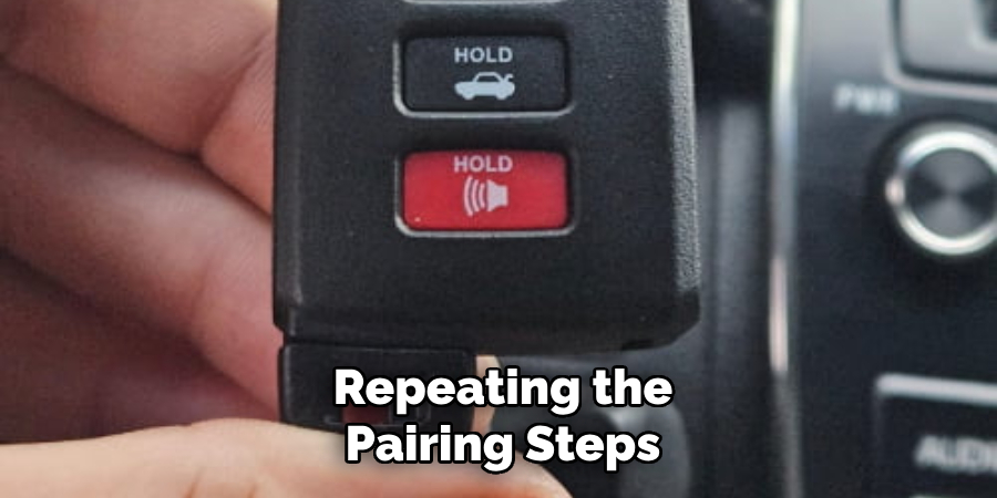 Repeating the Pairing Steps