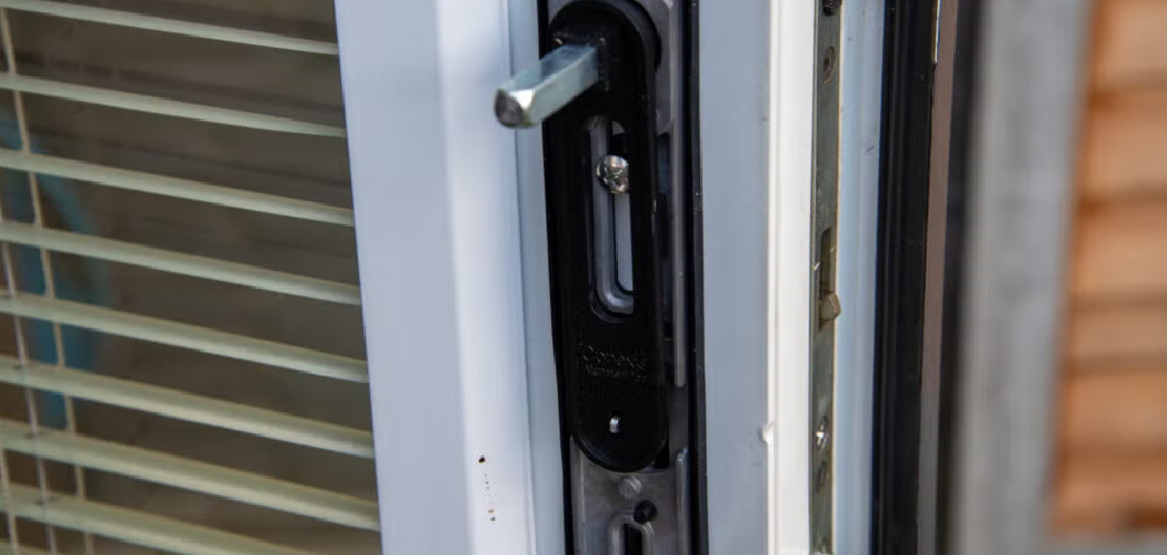 How to Change a Lock on A Sliding Glass Door