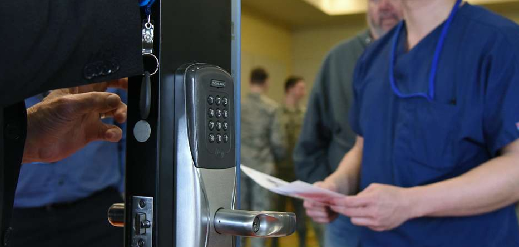 How to Lock Schlage Keypad