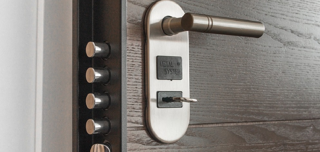 How to Lock a Folding Door