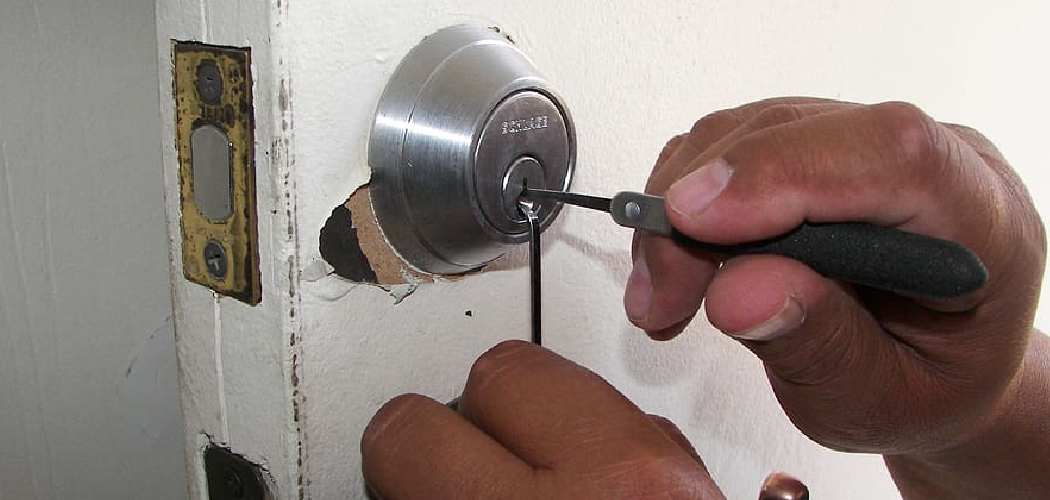 How to Pick a Defiant Lock
