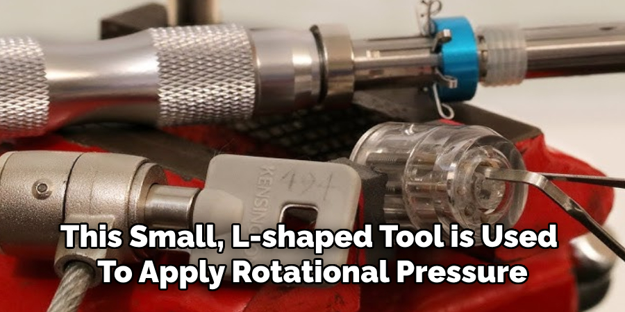 This Small, L-shaped Tool is Used
To Apply Rotational Pressure