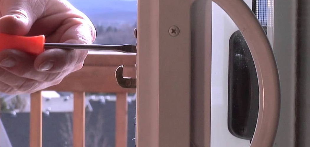 How to Fix Patio Door Lock 