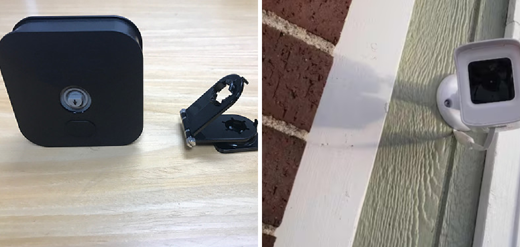 How to Mount Blink Camera Without Screws 