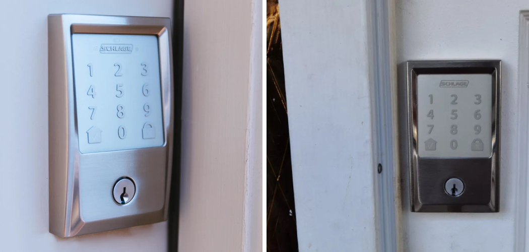 How to Use a Schlage Keypad Lock 